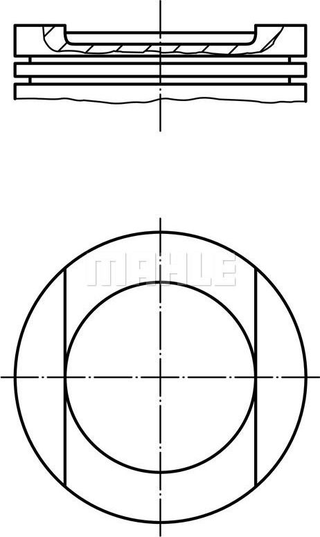 Поршень Mahle для SEAT Altea I 2004-2015. Артикул 028 PI 00144 000