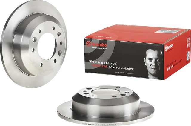 Тормозной диск Brembo задний для Kia Carnival II 2006-2014. Артикул 08.A633.10