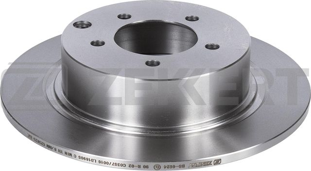 Тормозной диск Zekkert задний для Lancia Flavia I 2012-2014. Артикул BS-6624