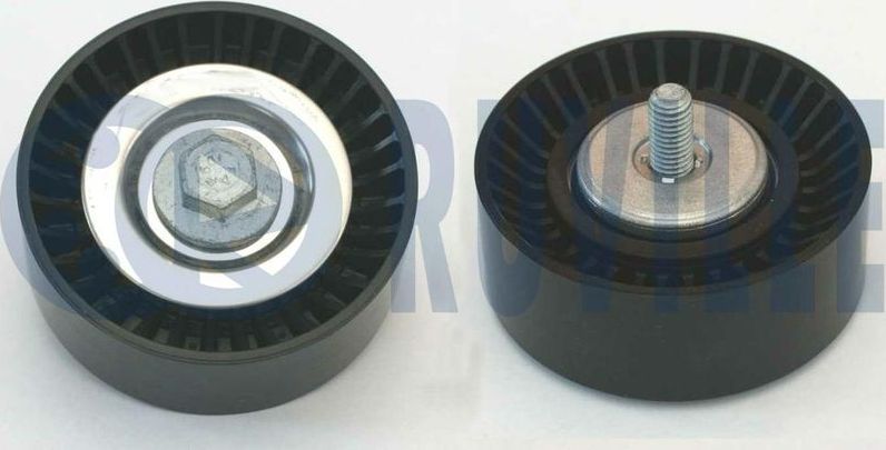 Направляющий (ведущий) ролик приводного поликлинового ремня Ruville (полимерный материал). Артикул 542299