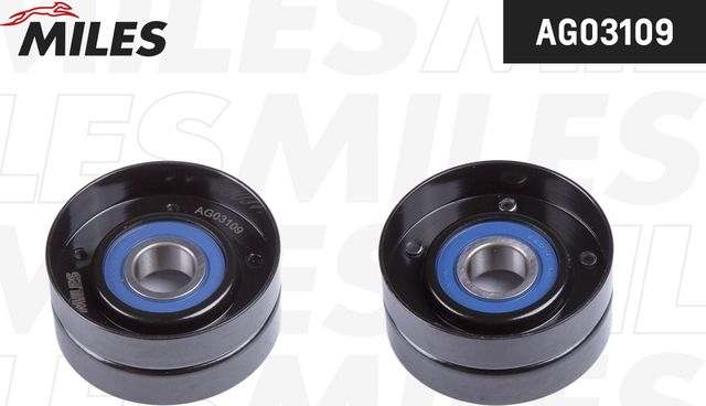 Натяжной ролик (натяжитель) приводного ремня Miles. Артикул AG03109