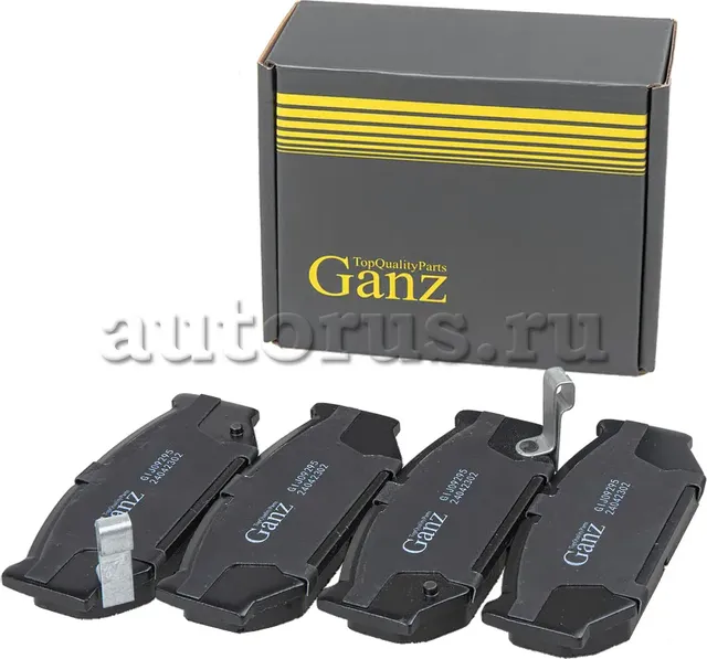 Колодки передние SUZUKI SWIFT (2004>) GANZ GIJ09295 Ganz. Артикул GIJ09295