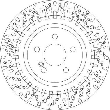 Тормозной диск TRW. Артикул DF6900