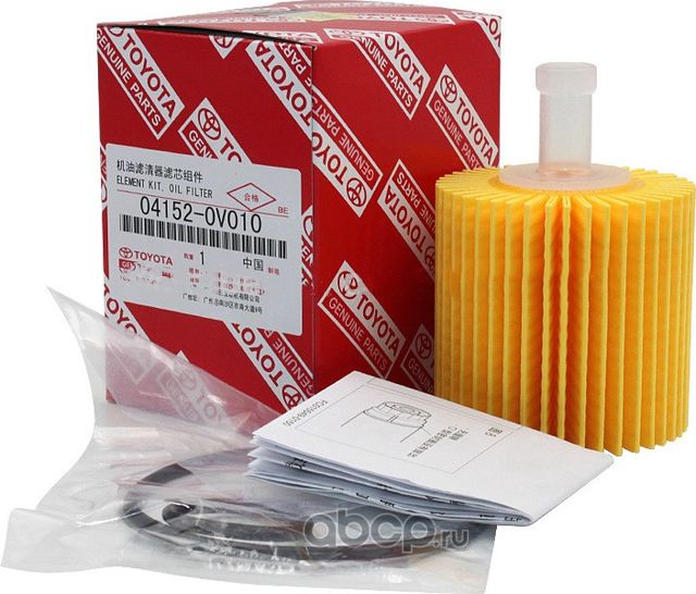 Масляный фильтр Toyota для Lexus GS IV 2012-2018. Артикул 041520V010