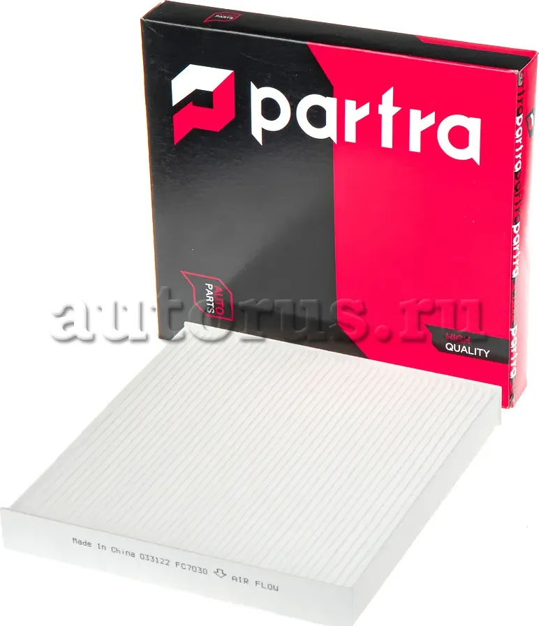 Фильтр салона стандарт (Partra). Артикул FC7030