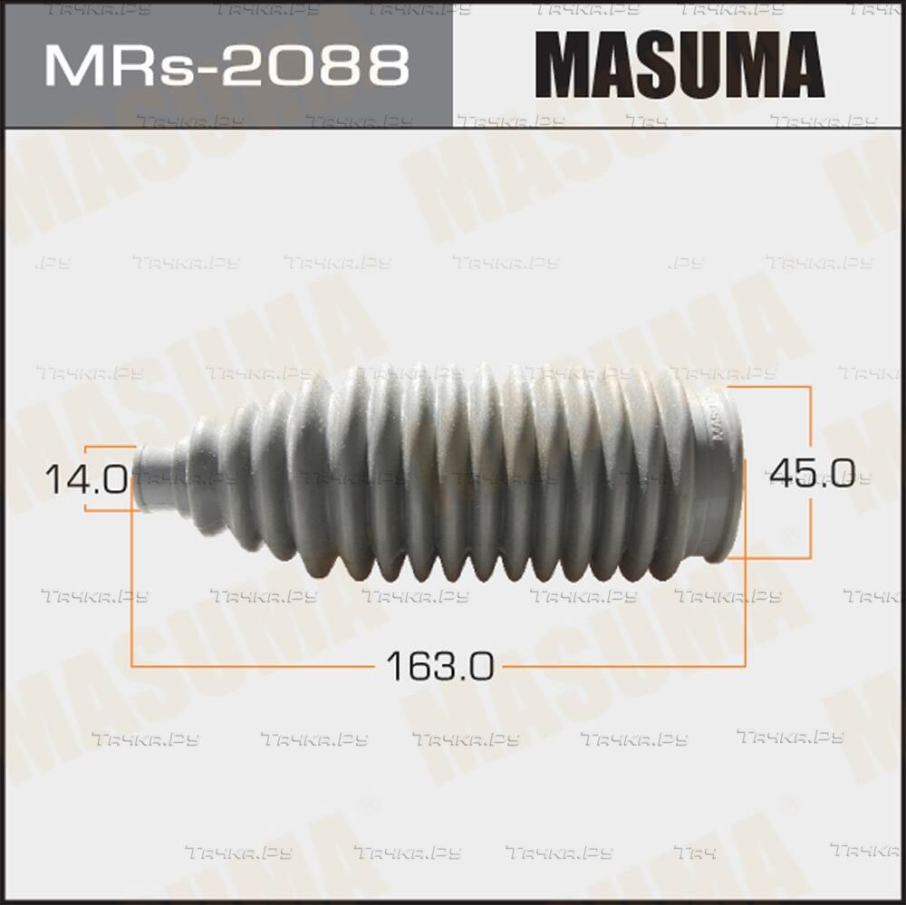 Пыльник рулевой рейки Masuma передний правый/левый для Subaru Impreza III 2008-2013. Артикул MRs-2088