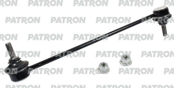 Стойка (тяга) стабилизатора Patron передняя правая/левая для Fiat Grande Punto 2005-2015. Артикул PS4065