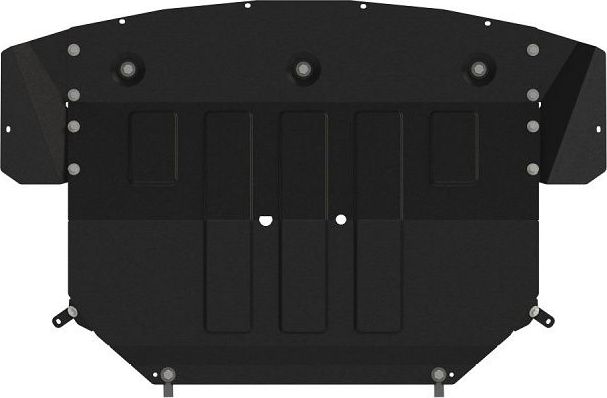 Защита Шериф (2 мм) для картера и КПП Mercedes-Benz Sprinter W907 (передний привод) 2018-2026. Артикул 13.4467