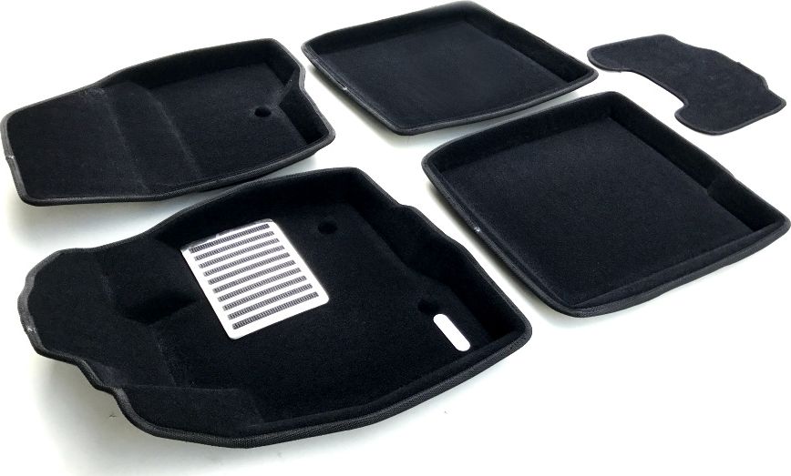 Коврики текстильные Euromat 3D Lux для салона Ford Explorer V 2011-2014. Артикул EM3D-002217