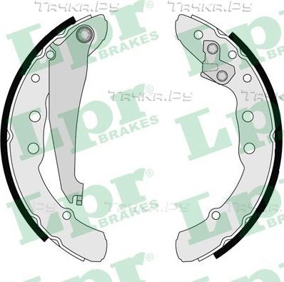 Тормозные колодки LPR задние для Volkswagen Passat B5 1996-2000. Артикул 06850