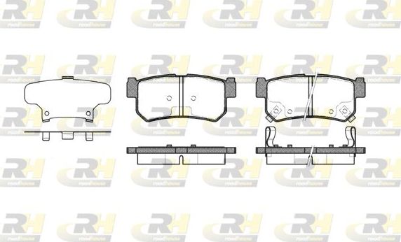 Тормозные колодки RoadHouse задние для SsangYong Actyon Sports II 2012-2016. Артикул 2746.62