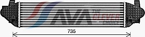 Интеркулер AVA. Артикул FD4691