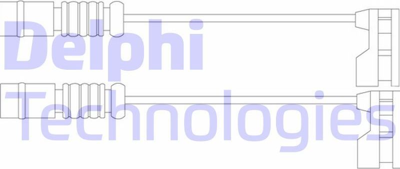Датчик износа тормозных колодок  Delphi. Артикул LZ0175