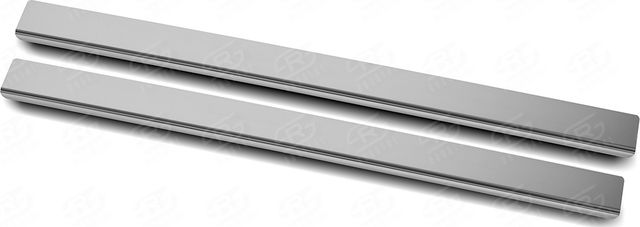 Накладка RusStal на пороги (лист нерж. шлифованный) для ВАЗ Нива 4х4 21214 2014-2026. Артикул VZ21214-02