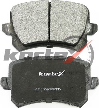 Колодки тормозные VW Passat,Tiguan AUDI A6,Q3 задние (4шт.) KORTEX. Артикул KT1763STD