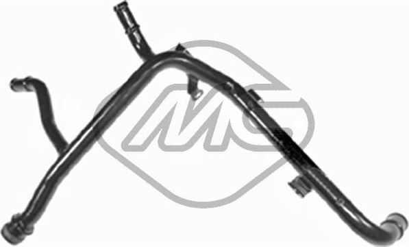 Патрубок радиатора (системы охлаждения) Metalcaucho для Volkswagen Multivan T5 2003-2009. Артикул 03226