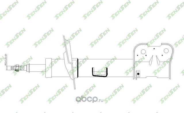 АМОРТИЗАТОР HYUNDAI SANTAFE II (CM)2.4 2010- F / L (Sensen). Артикул 42141366