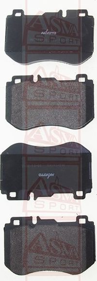 Тормозные колодки Akyoto Packing AKYOTO. Артикул AKD-16108