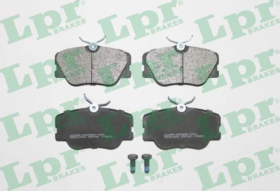 Тормозные колодки LPR. Артикул 05P280