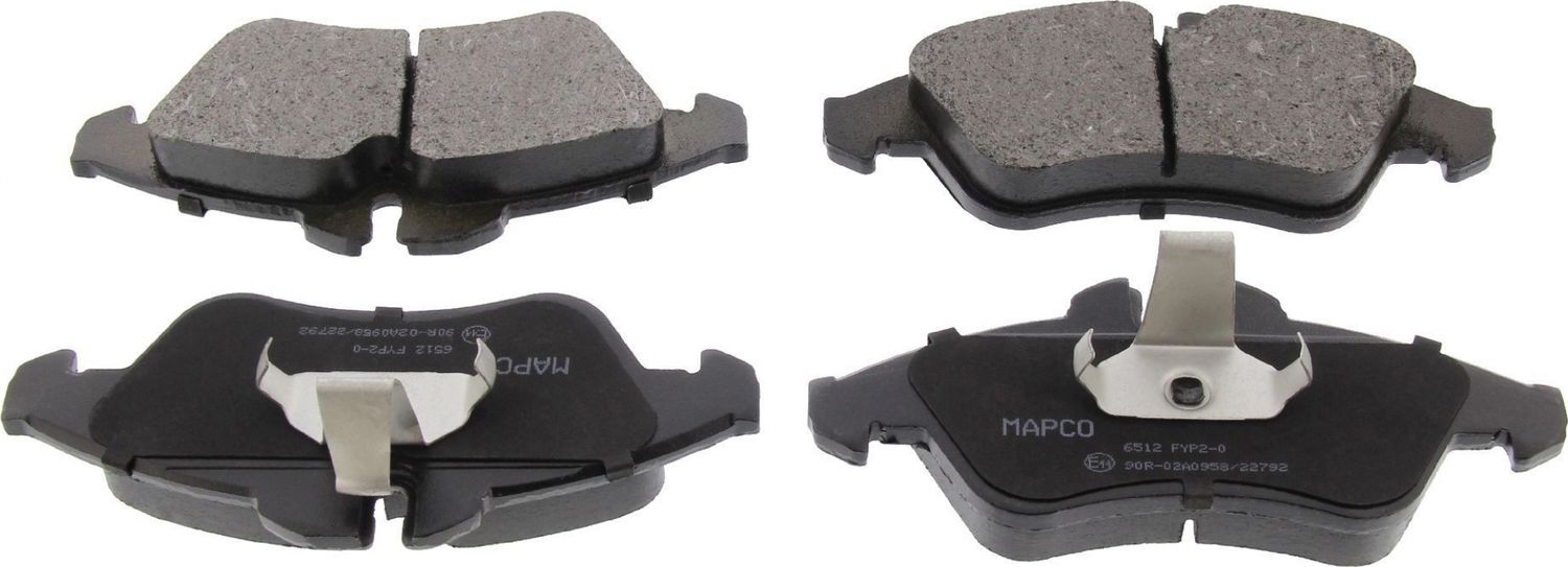 Тормозные колодки MAPCO. Артикул 6512