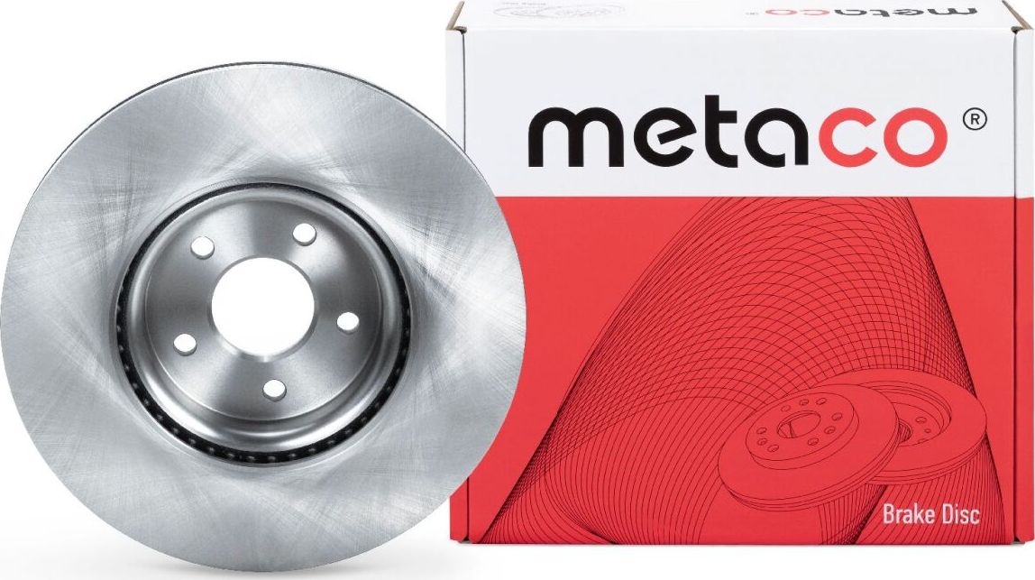 Диск тормозной FORD FOCUS 05- перед.вент. (Metaco). Артикул 3050339