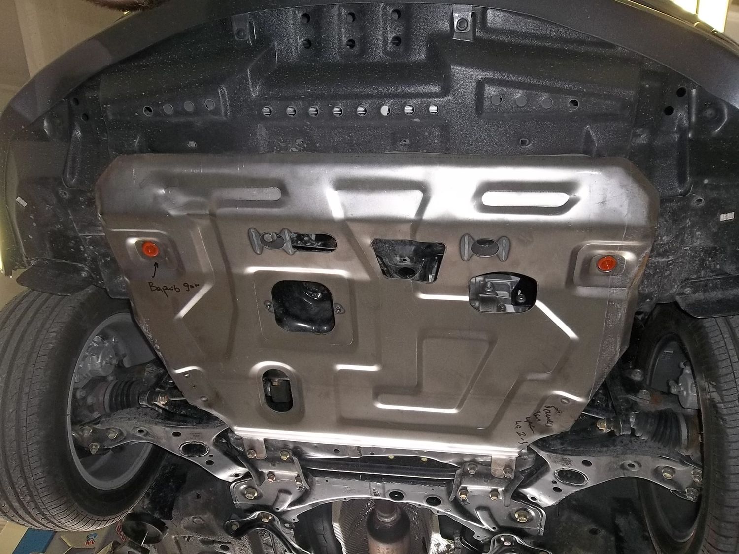 Защита алюминиевая Alfeco для картера и КПП Lifan Cebrium 2014-2018. Артикул ALF.35.06al