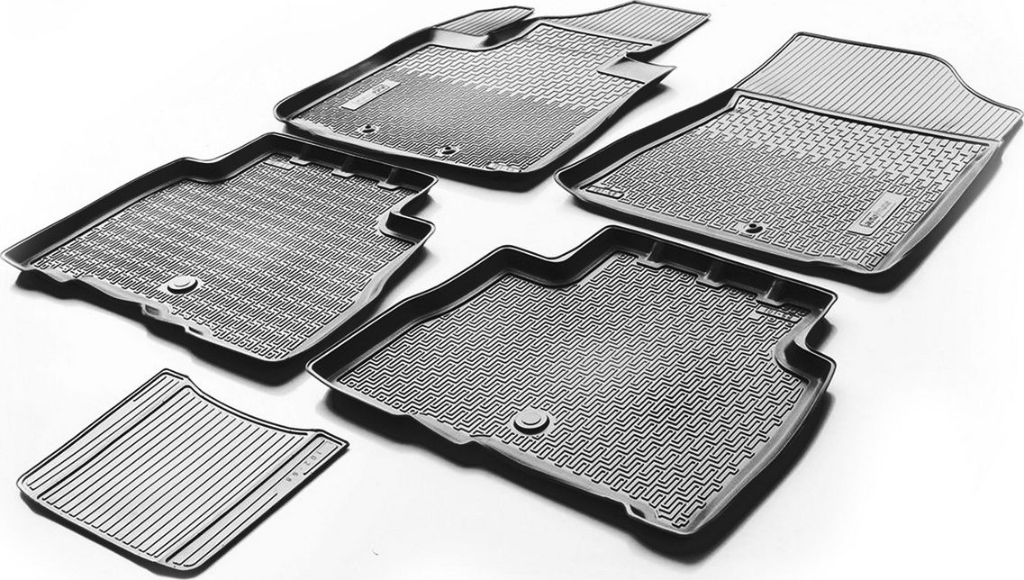 Коврики Rival для салона Kia Sorento II рестайлинг 2012-2026. Артикул 12804001