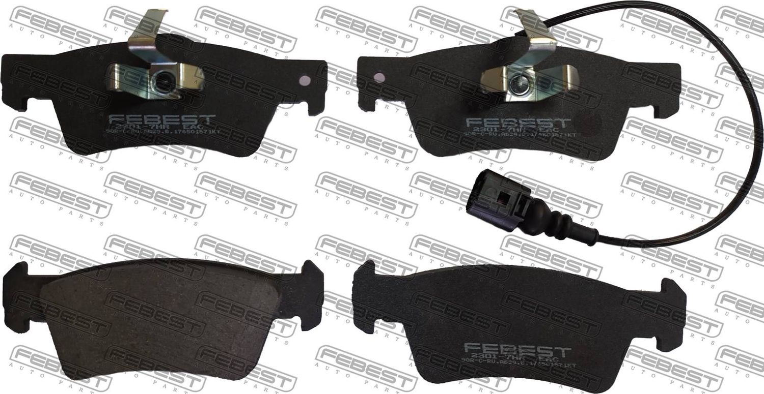 Тормозные колодки Febest. Артикул 2301-7HR