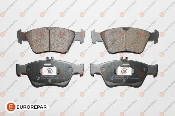 Тормозные колодки Eurorepar. Артикул 1617254580