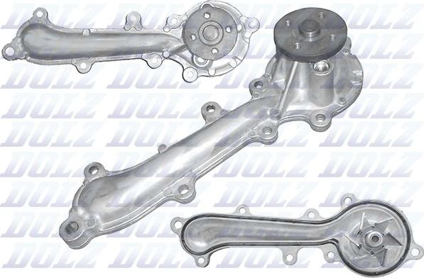 Помпа (водяной насос) Dolz для Smart Fortwo II (W451) 2007-2014. Артикул M350