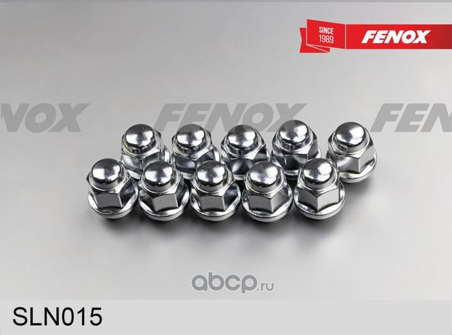 Гайка колесная HYUNDAI Solaris RB 2010- Solaris II 2017- Creta 2016- KIA Rio UB (Fenox). Артикул SLN015