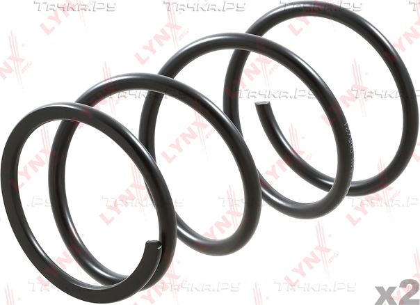 Пружина подвески LYNXauto передняя для Toyota RAV4 I (XA10) 1994-2000. Артикул SC-1985
