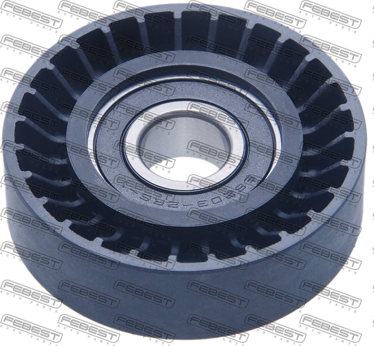 Натяжной ролик (натяжитель) приводного поликлинового ремня Febest. Артикул 2187-ST