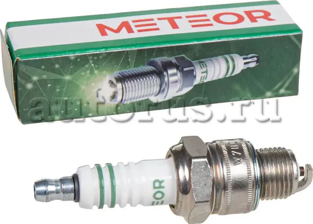 Свеча зажигания green line (W7BC) (BOSCH 0241235754) никель (Meteor) Meteor. Артикул sa102