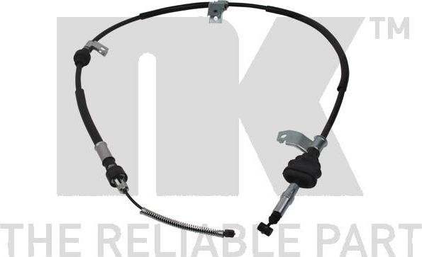 Трос ручника (тросик ручного тормоза) NK правый для Honda CR-V I 1997-2002. Артикул 902646