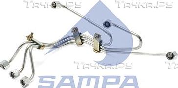Комплект топливных трубок Sampa. Артикул 040.948