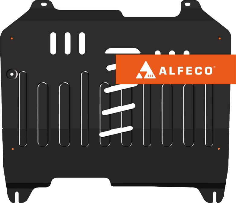 Защита Alfeco для картера и КПП Cadillac SRX II 2009-2016. Артикул ALF.37.04