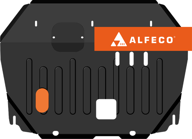 Защита Alfeco для картера и КПП Jac JS3 2023-2026. Артикул ALF.56.25