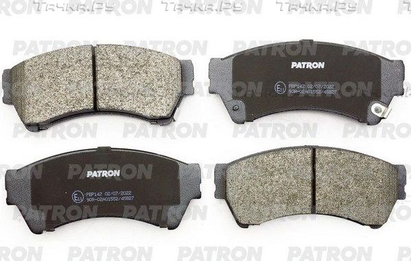 Тормозные колодки Patron. Артикул PBP142