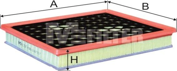 Воздушный фильтр MFilter. Артикул K 786/1