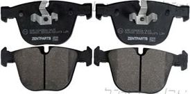 Тормозные колодки Zentparts. Артикул Z07470