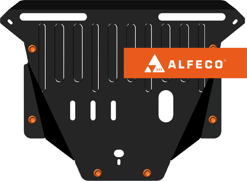 Защита Alfeco для картера и КПП Honda CR-V II 2002-2006. Артикул ALF.09.12