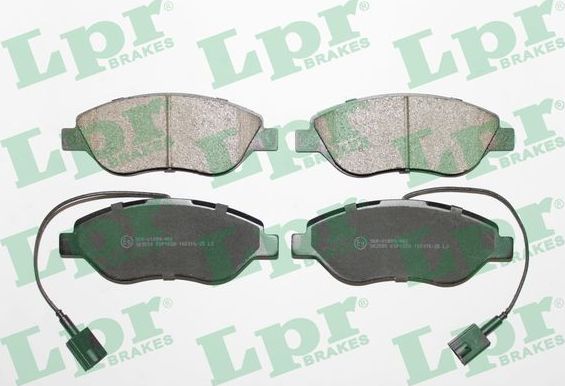 Тормозные колодки LPR. Артикул 05P1658