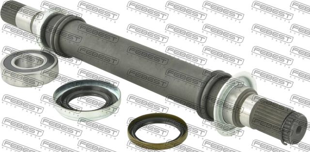 Полуось (привод в сборе, приводной вал) Febest передняя правая для Mazda 3 I (BK) 2003-2009. Артикул 0512-CWMT