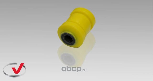 Сайлентблок полиуретановый переднего рычага (передний) (Vtulka). Артикул 2606044