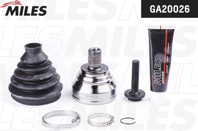 Шрус наружный (граната) Miles для Audi A3 II (8P) 2006-2013. Артикул GA20026