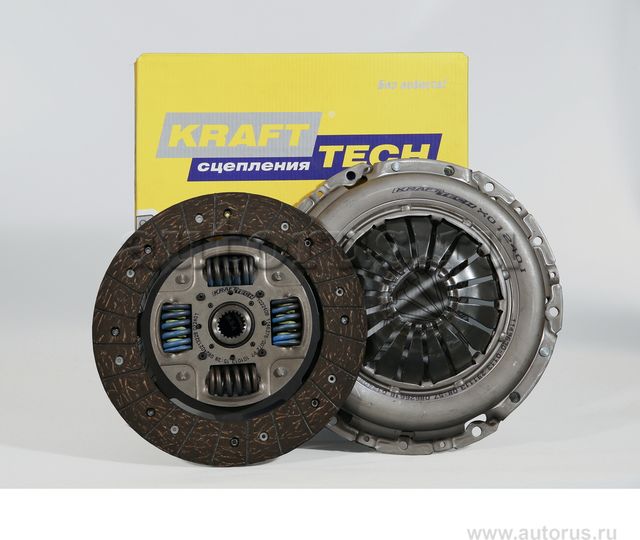 Сцепление (комплект) KraftTech 2P Kit для Nissan Interstar 2002-2006. Артикул W02240A9