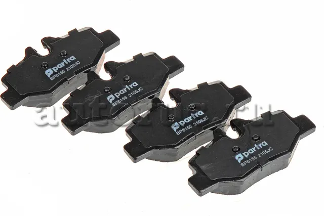 Колодки тормозные дисковые (Partra) Partra. Артикул BP6155