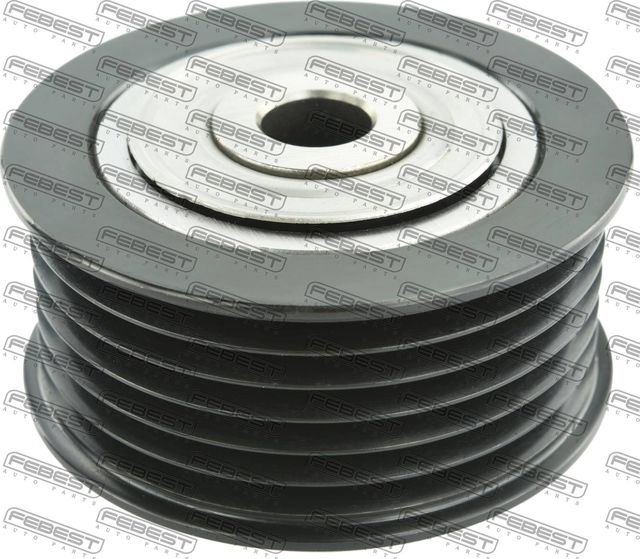Направляющий (ведущий) ролик приводного поликлинового ремня Febest. Артикул 0488-CX6A