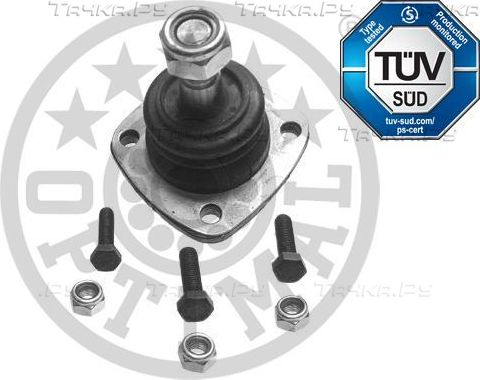 Шаровая опора Optimal TÜV certified передняя правая/левая верхняя для ВАЗ 2101 1970-2005. Артикул G3-091